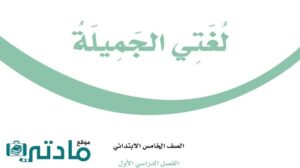 ملخص لغتي خامس ابتدائي الفصل الاول 1447