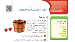 شرح درس الجبر المتغيرات والعبارات سادس ابتدائي