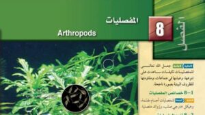 حل الفصل الثامن المفصليات احياء اول ثانوي مسارات