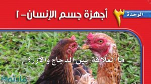 حل الوحدة الثالثة اجهزة جسم الانسان علوم ثاني متوسط ف1