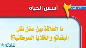 حل الوحدة الثانية اسس الحياة علوم ثالث متوسط ف1