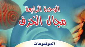 حل الوحدة الرابعة مجال الخزف تربية فنية سادس ابتدائي ف1
