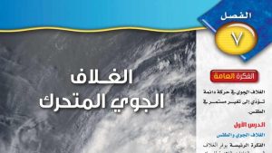 حل الفصل السابع الغلاف الجوي المتحرك علوم اول متوسط ف2